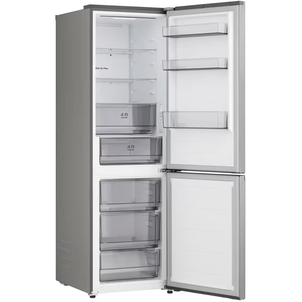 Combina frigorifica LG GBBSJ10DPY, No Frost, 333 l, H 186 cm, Clasa D, ThinQ, argintiu