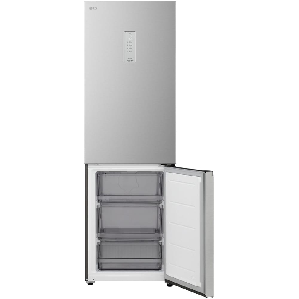 Combina frigorifica LG GBBSJ11DPY, No Frost, 333 l, H 186 cm, Clasa D, ThinQ, argintiu