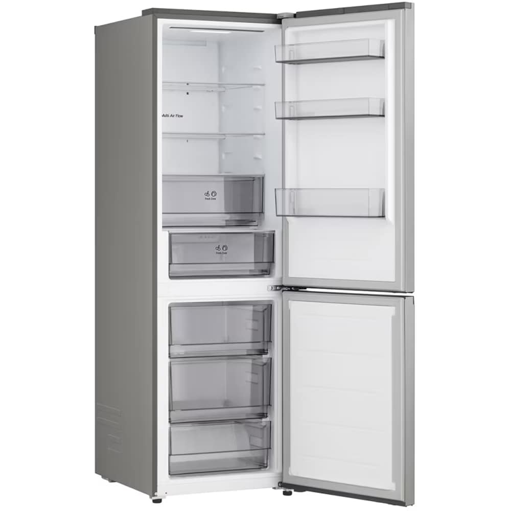 Combina frigorifica LG GBBSJ11DPY, No Frost, 333 l, H 186 cm, Clasa D, ThinQ, argintiu