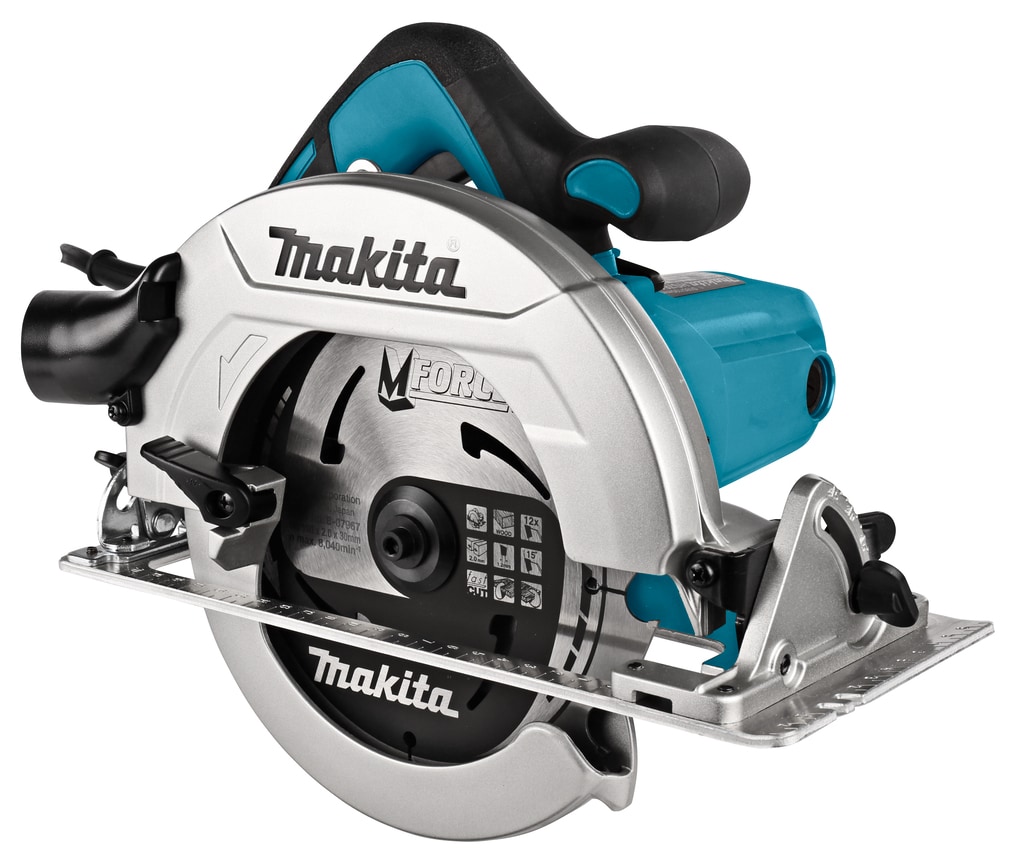 Fierastrau circula Makita HS7611K, 1600W, 5500RPM, Panza 190 mm