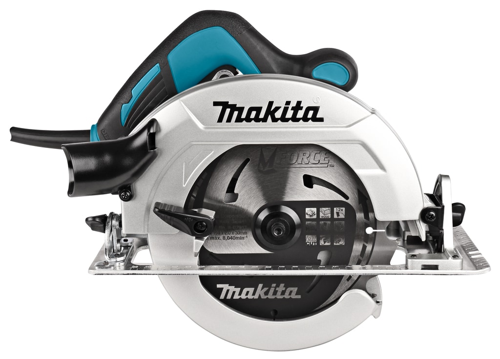 Fierastrau circula Makita HS7611K, 1600W, 5500RPM, Panza 190 mm