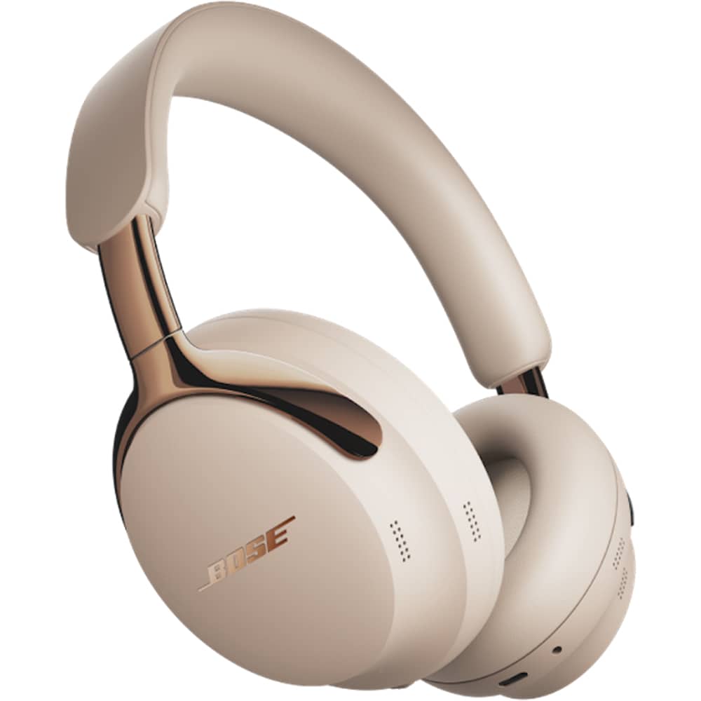 Casti BOSE QuietComfort Ultra Headphones 2nd Gen, Bluetooth, Over-Ear, Microfon, Noise Cancelling, Driftwood Sand