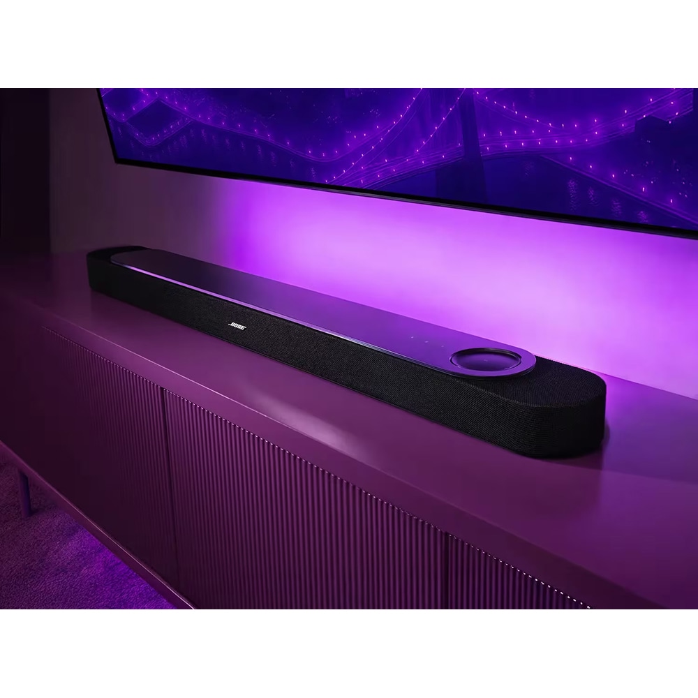 Soundbar Bose Lifestyle Ultra, Bluetooth, Wi-Fi, Dolby Atmos, negru