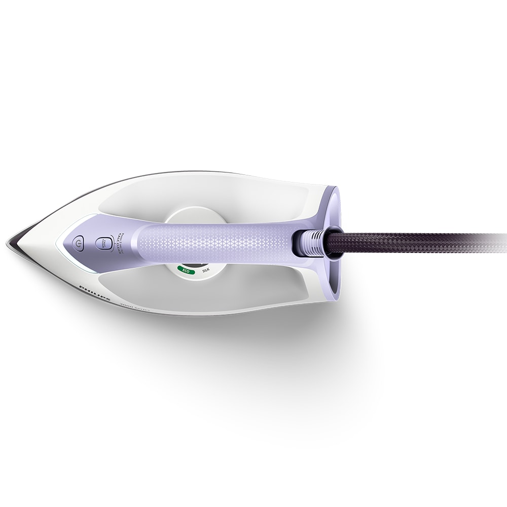 Statie de calcat PHILIPS Seria 3000 PSG3000/30, 2400W, 350g/min, 1.4l, talpa ceramica, alb-mov