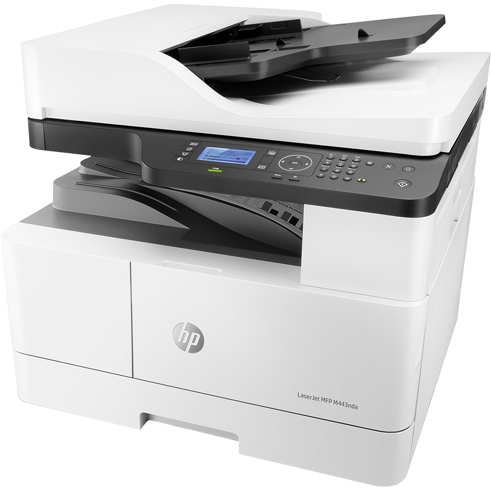 Multifunctional laser monocrom HP LaserJet MFP M443nda, A3, USB, Retea