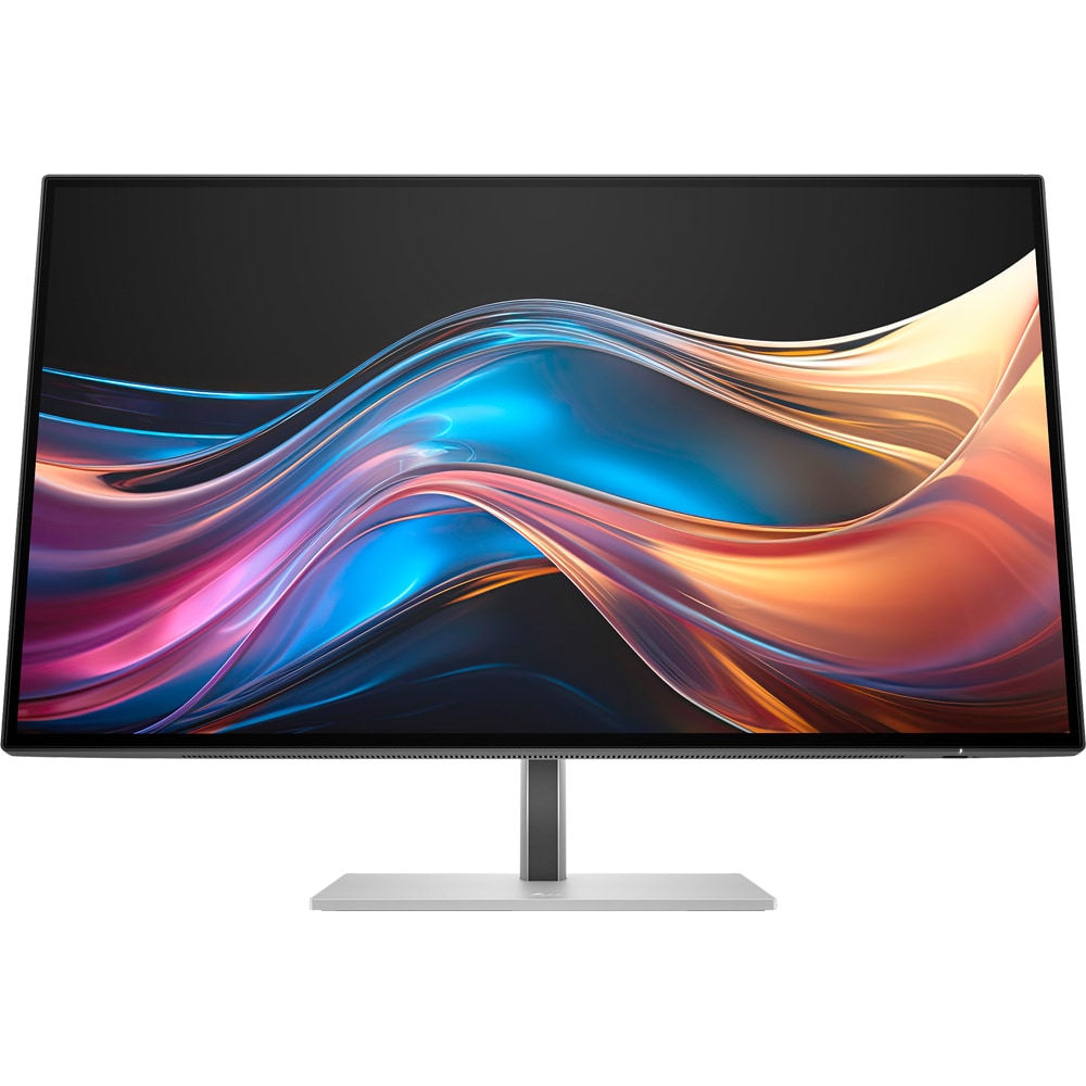 Monitor LED IPS HP Series 7 Pro 727pq (8J4D8E9), 27", QHD, 120Hz, Flicker-Free, negru-argintiu
