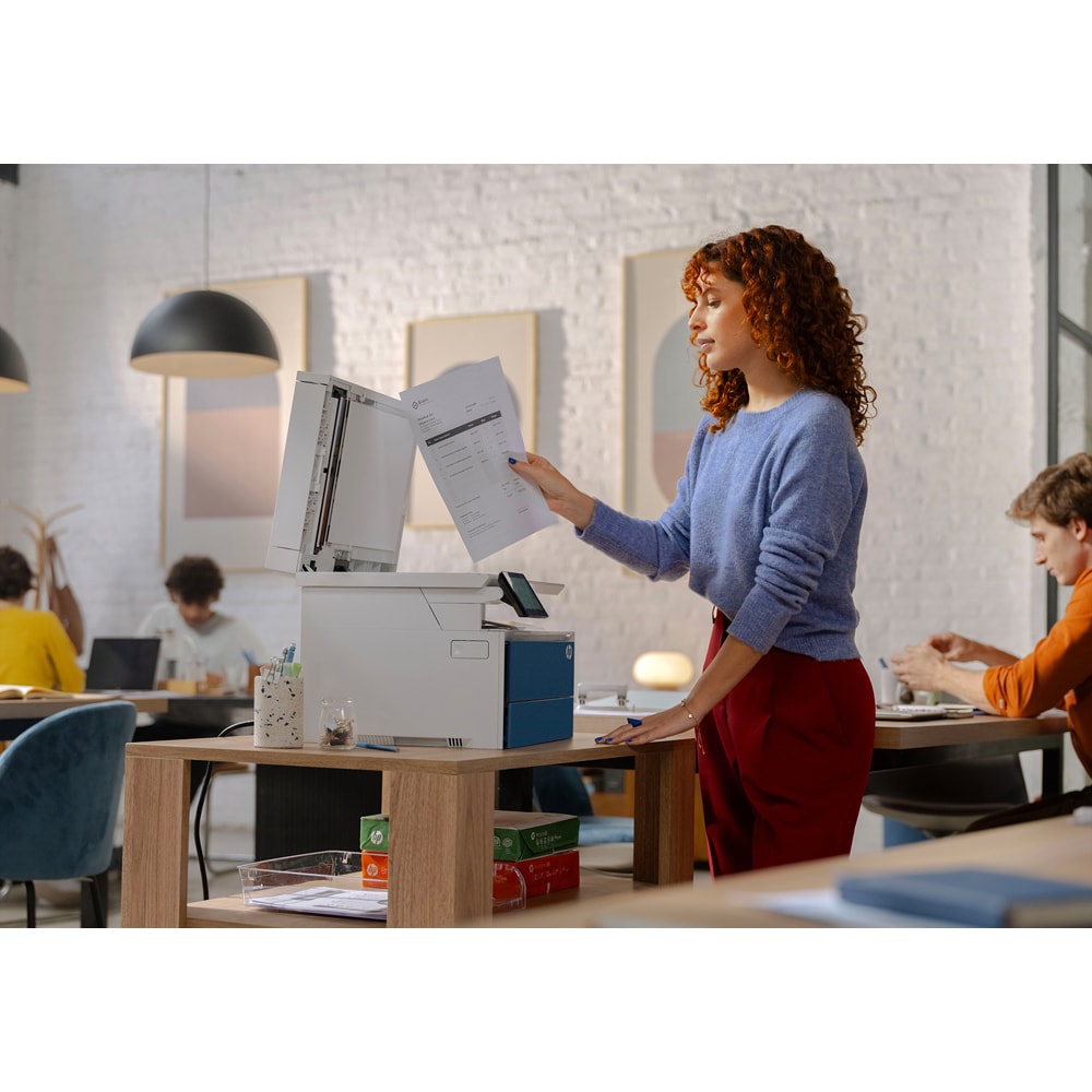 Multifunctional laser monocrom HP LaserJet Pro MFP 4113dw, A4, USB, Retea, Wi-Fi