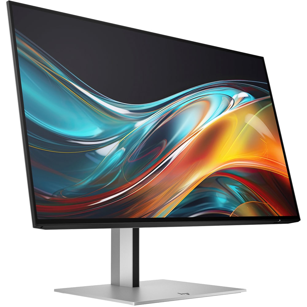 Monitor LED IPS HP Series 7 Pro 724pf, 23.8", Full HD, 100Hz, pivot, argintiu