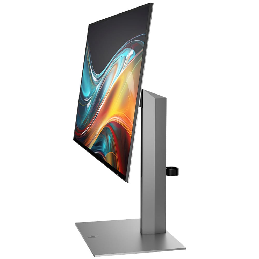 Monitor LED IPS HP Series 7 Pro 724pf, 23.8", Full HD, 100Hz, pivot, argintiu