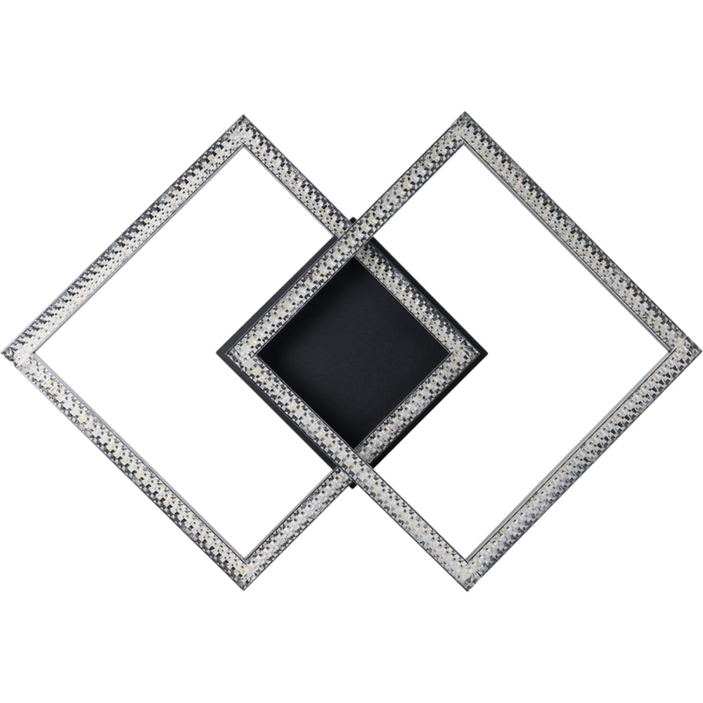 Plafoniera Led EGLO Lejias, 21W, 3050lm, lumina calda, IP20, negru