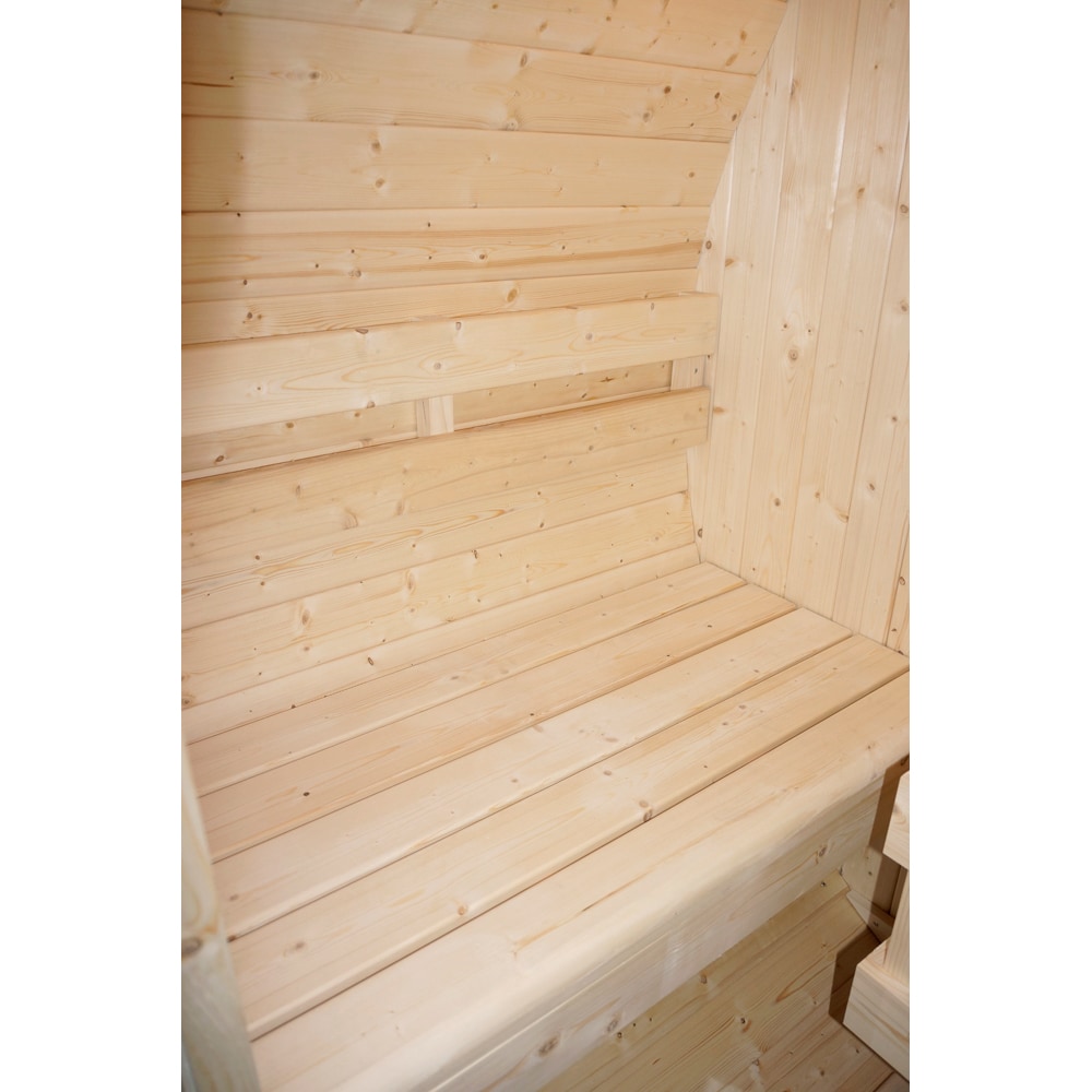 Sauna finlandeza SANOTECHNIK Tromso M, 189 x 120 x 191.5 cm, 2 persoane, natur