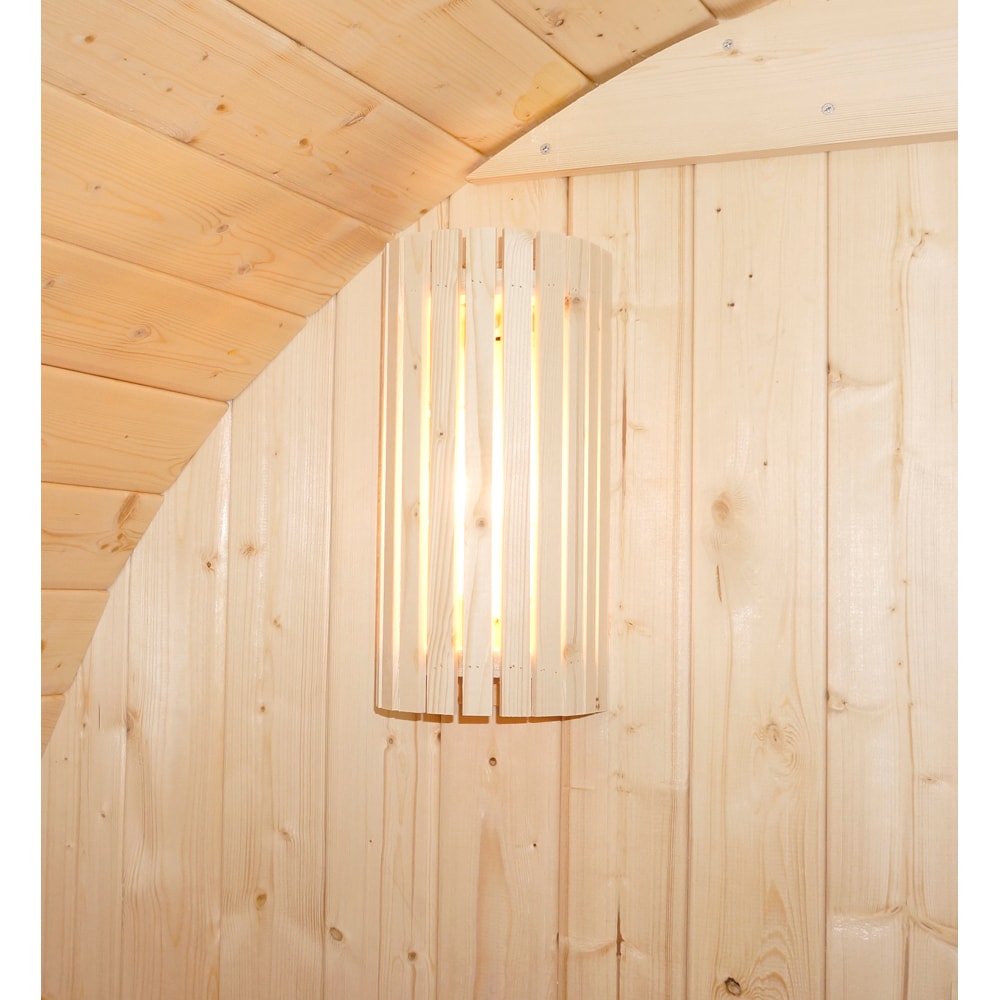 Sauna finlandeza SANOTECHNIK Tromso M, 189 x 120 x 191.5 cm, 2 persoane, natur