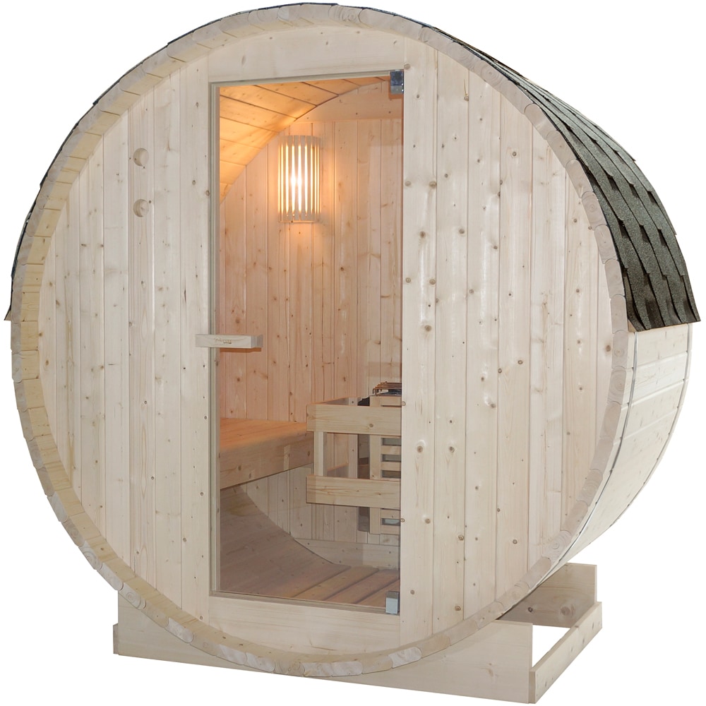 Sauna finlandeza SANOTECHNIK Tromso M, 189 x 120 x 191.5 cm, 2 persoane, natur