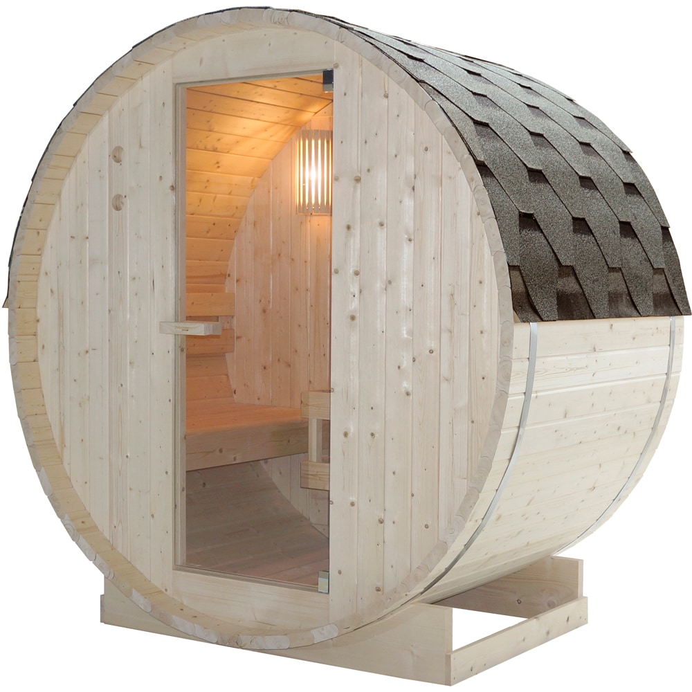 Sauna finlandeza SANOTECHNIK Tromso M, 189 x 120 x 191.5 cm, 2 persoane, natur