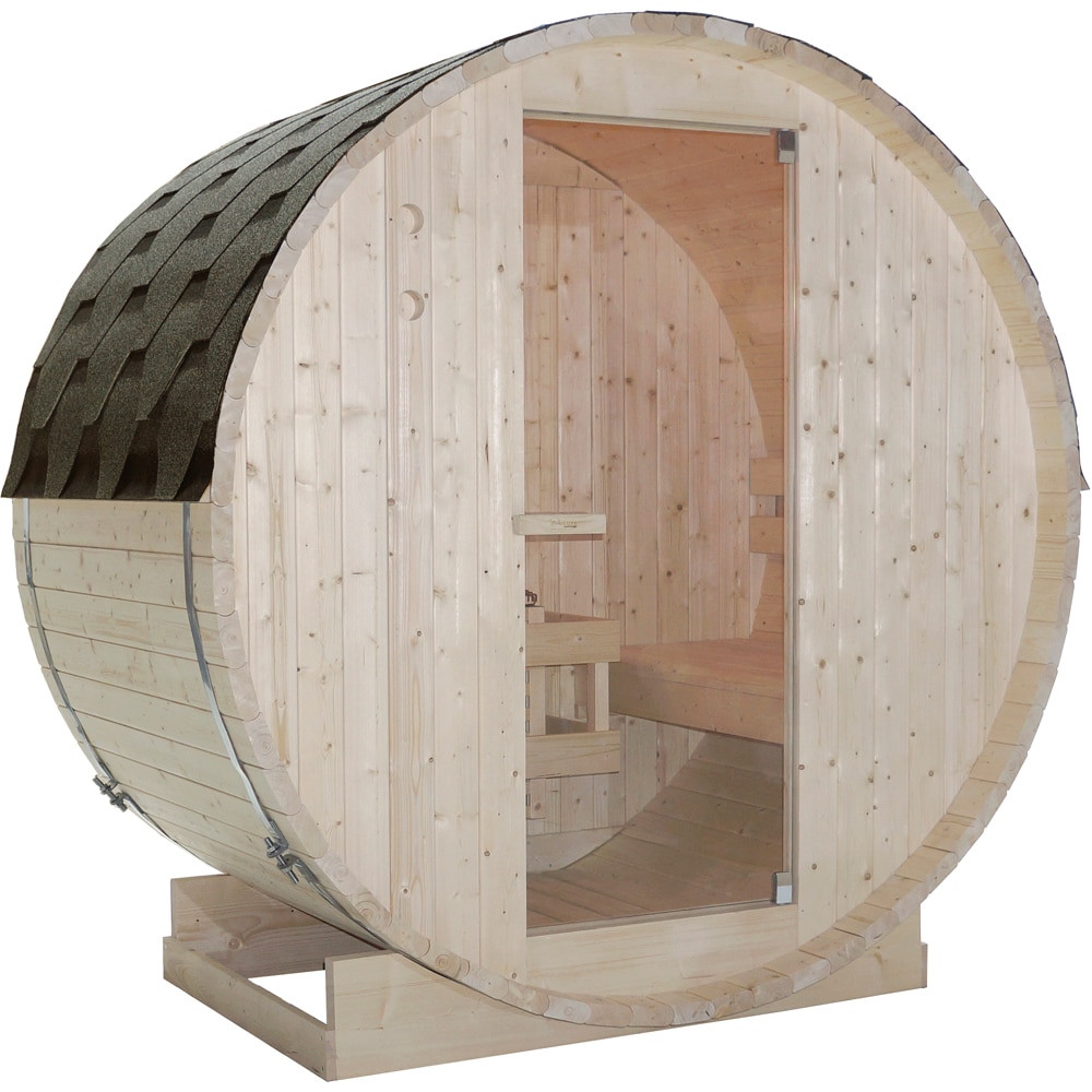 Sauna finlandeza SANOTECHNIK Tromso M, 189 x 120 x 191.5 cm, 2 persoane, natur