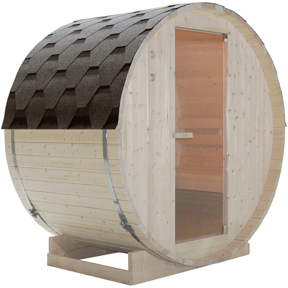 Sauna finlandeza SANOTECHNIK Tromso M, 189 x 120 x 191.5 cm, 2 persoane, natur