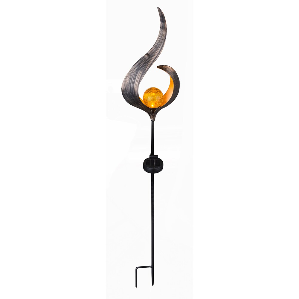 Lampa solara GLOBO bronz, 90cm, 3000K, IP44, metal, bronz