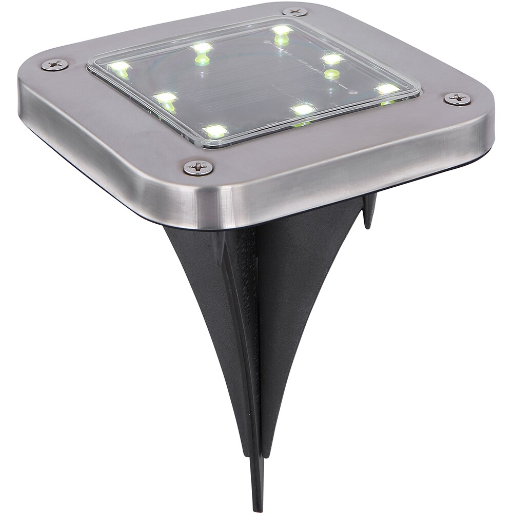 Set 2 spoturi solare GLOBO, IP44, plastic, transparent