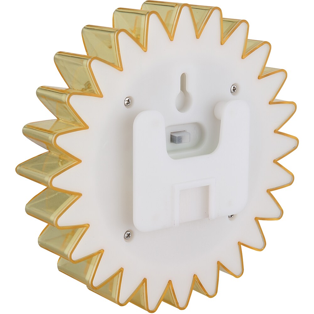 Lampa solara GLOBO Floarea Soarelui, 0.06W, 3000K, plastic, galben