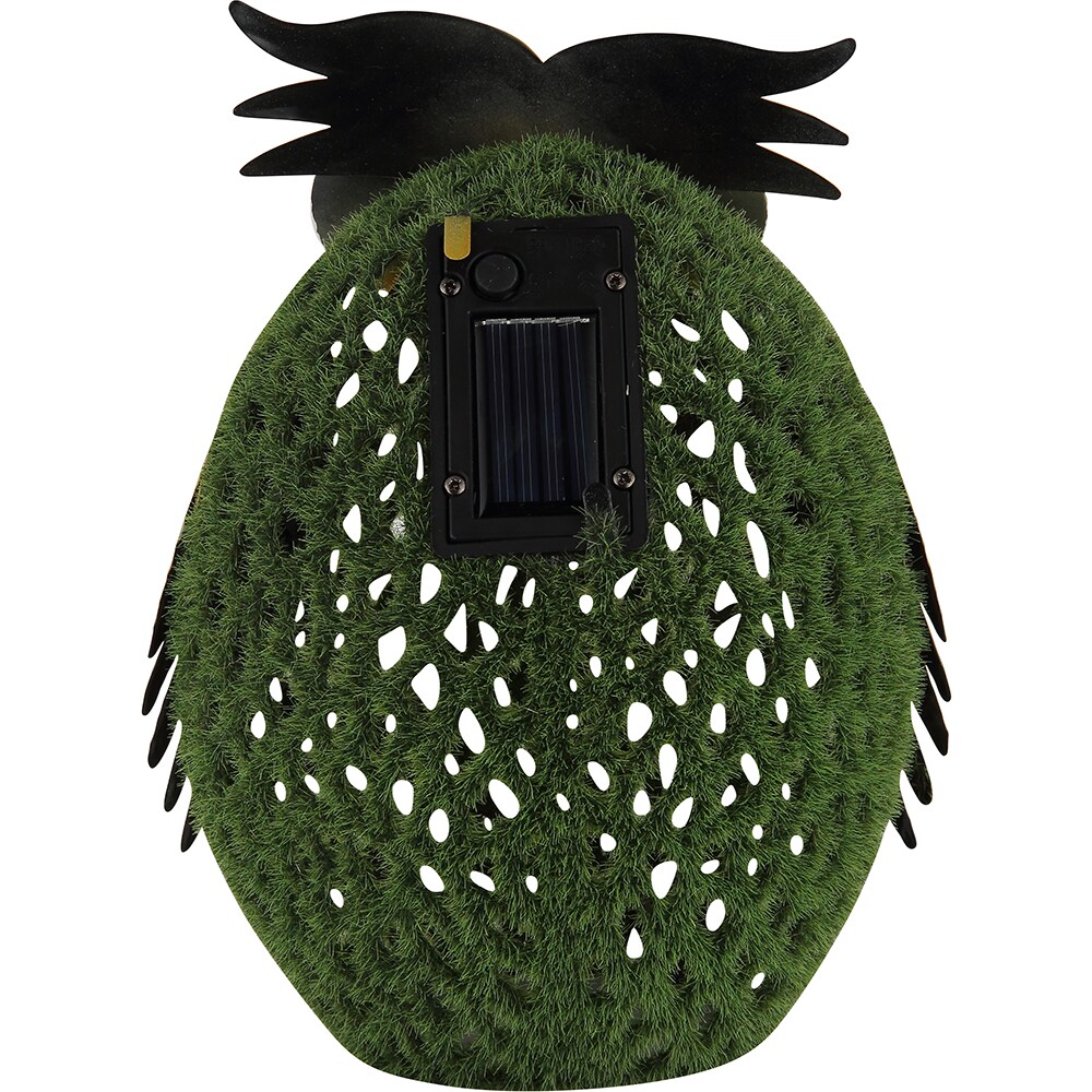 Lampa solara GLOBO bufnita, 3000K, IP44, metal, multicolor