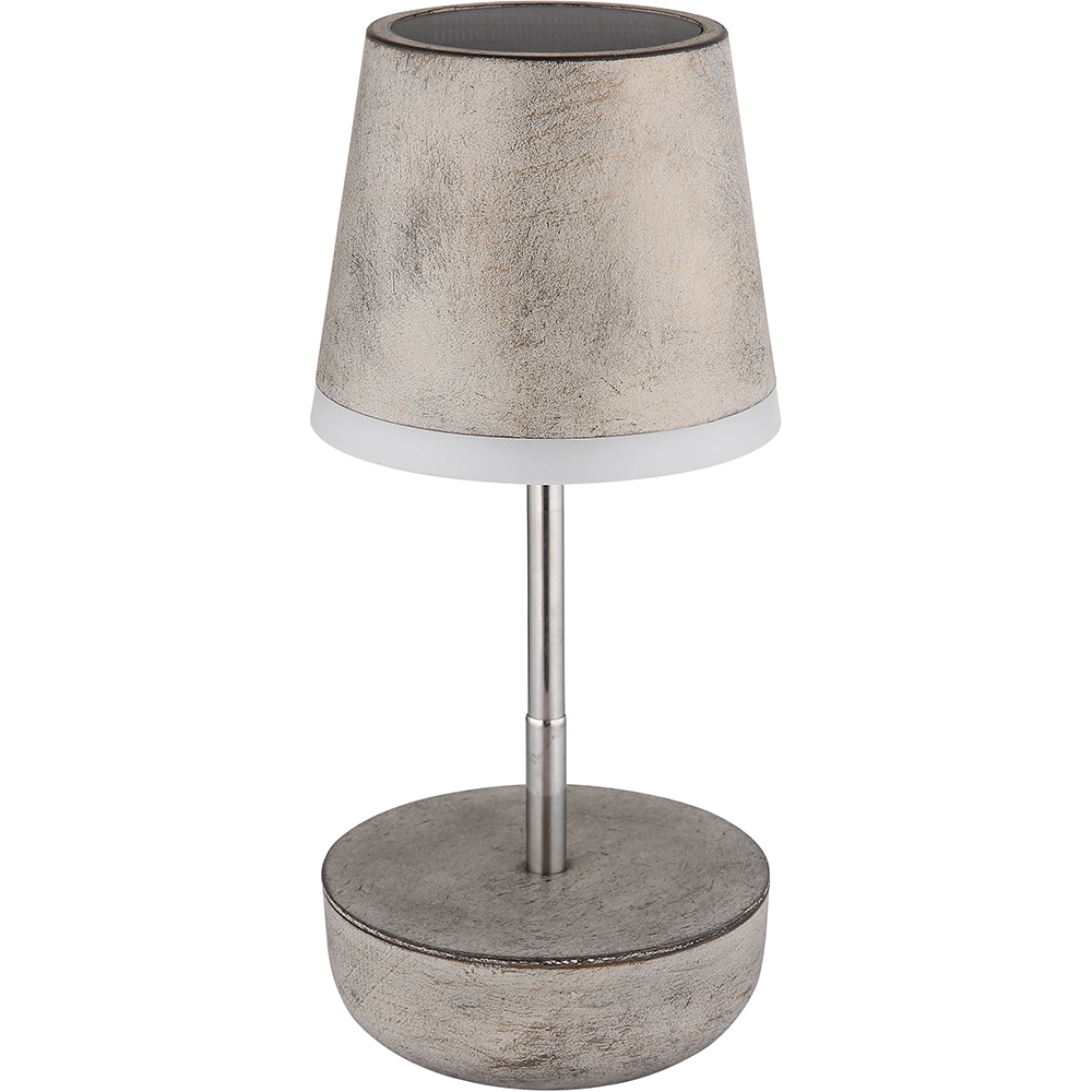 Veioza solara GLOBO, 3000K, IP44, plastic, bej