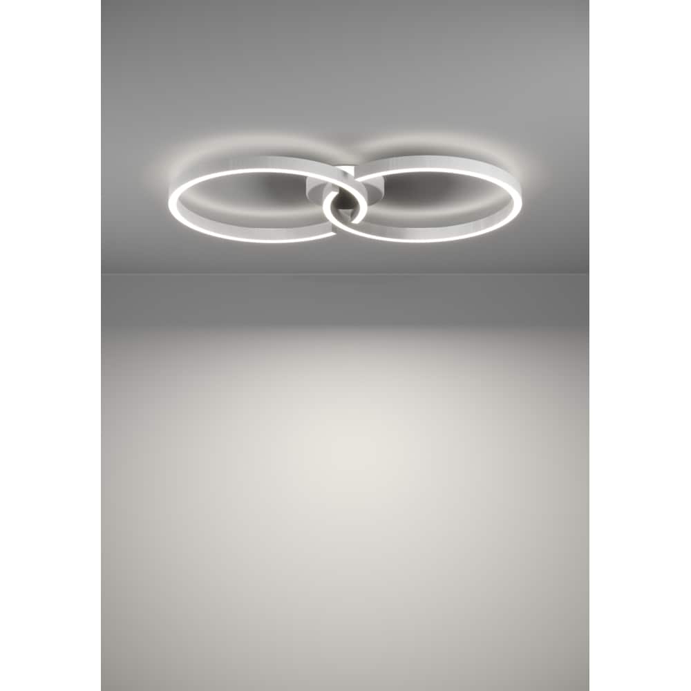 Plafoniera Led EGLO Amandolo, 19.5W, 2400lm, lumina variabila, IP20, alb