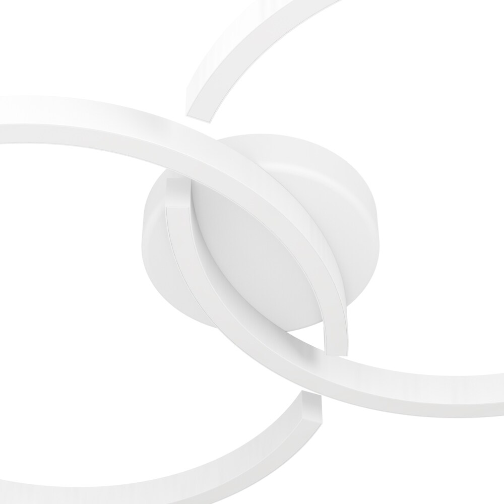 Plafoniera Led EGLO Amandolo, 19.5W, 2400lm, lumina variabila, IP20, alb