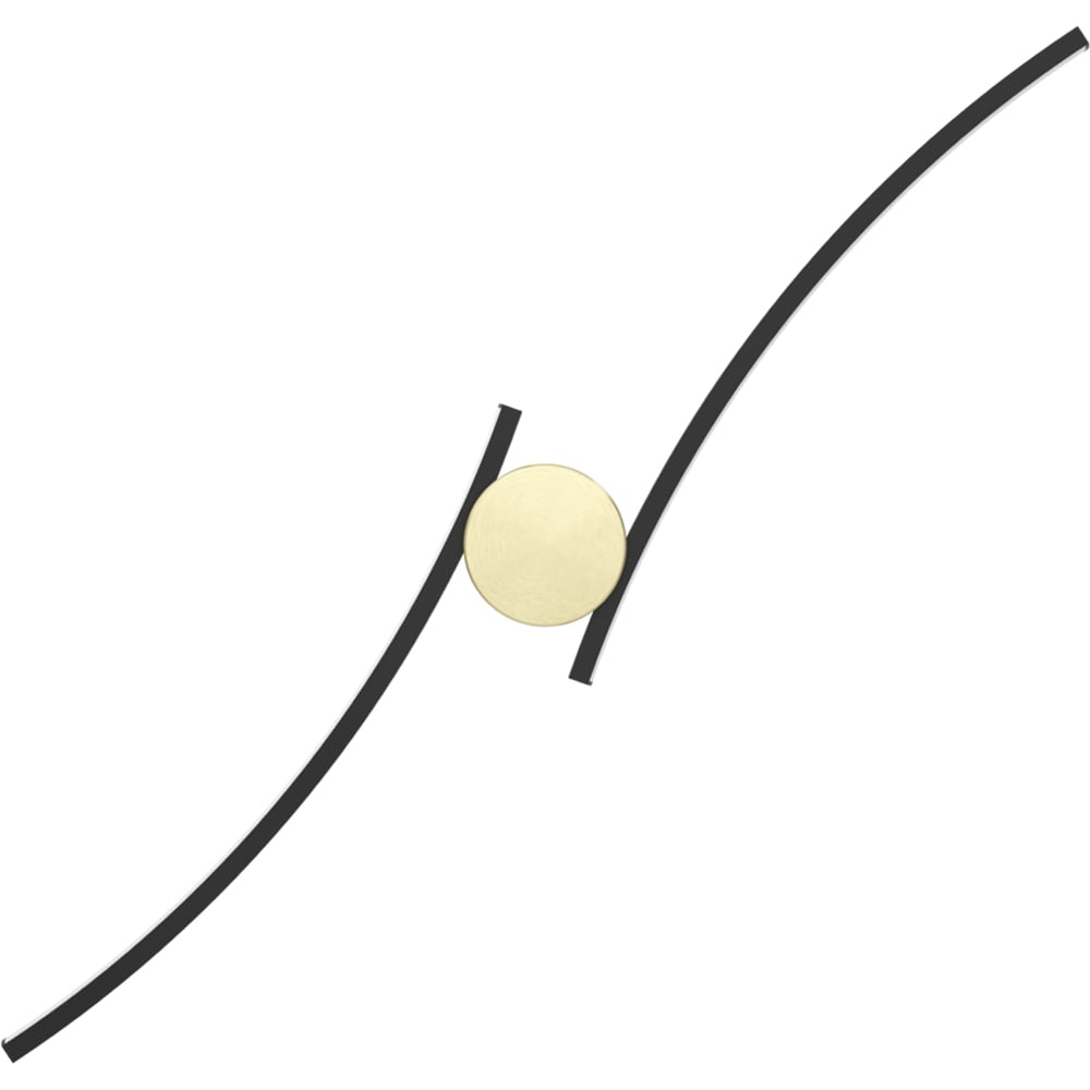 Plafoniera Led EGLO Aieta, 12W, 1450lm, lumina neutra, IP20, negru