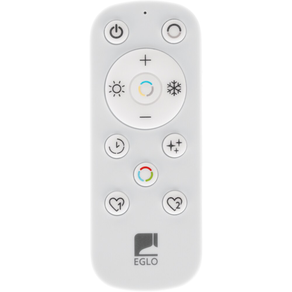 Plafoniera Led EGLO Macchioni, 20W, 2360lm, lumina variabila, IP20, alb