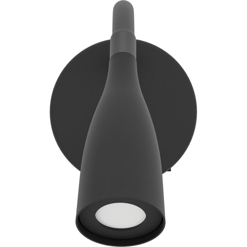 Aplica Led EGLO Olivandino Flex, 3.8W, 320lm, lumina calda, IP20, negru