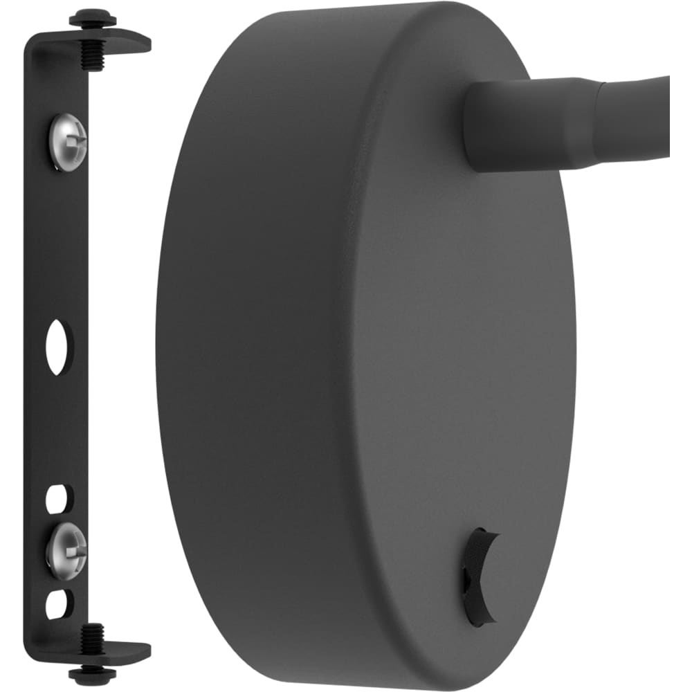 Aplica Led EGLO Olivandino Flex, 3.8W, 320lm, lumina calda, IP20, negru