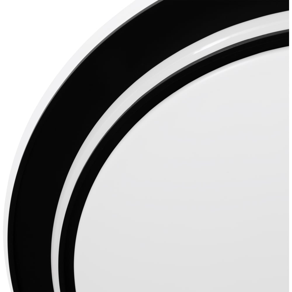 Plafoniera Led EGLO Moschetta, 36W, 4800lm, lumina variabila, IP20, negru-alb