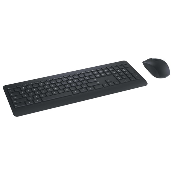 Kit tastatura si mouse Wireless MICROSOFT Desktop 900, USB, Layout US, negru