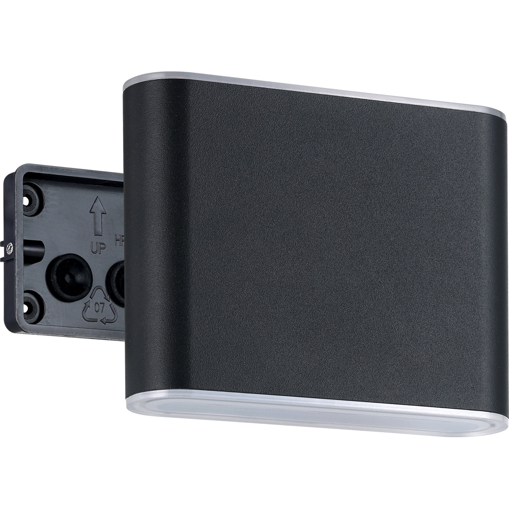 Aplica exterior EGLO Grutti, LED, CCT, 2x2.9W, IP65, antracit