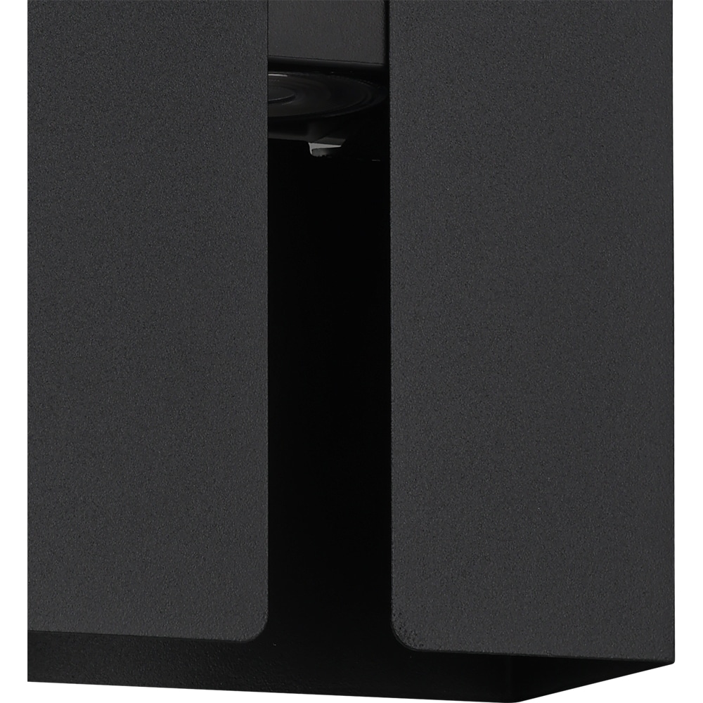 Aplica exterior EGLO Briscola, LED, CCT, 2x4W, 1020lm, IP44, negru