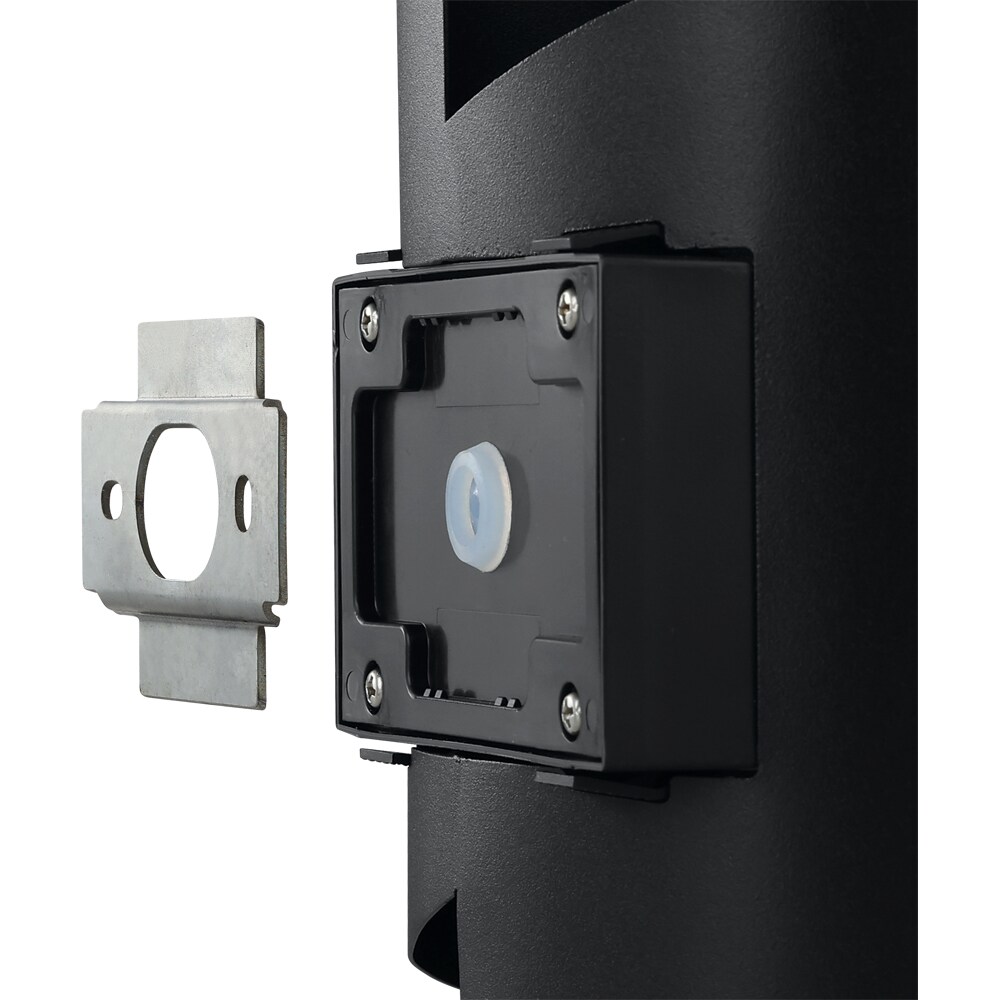 Aplica exterior EGLO Montarello, LED, CCT, 2x4W, 1020lm, IP44, negru