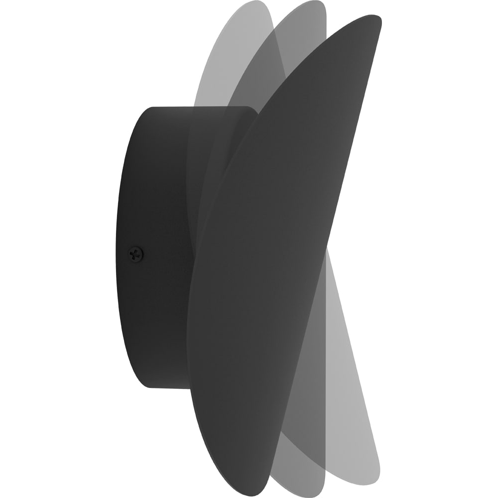 Aplica exterior EGLO Briale, LED, CCT, 5W, IP44, negru