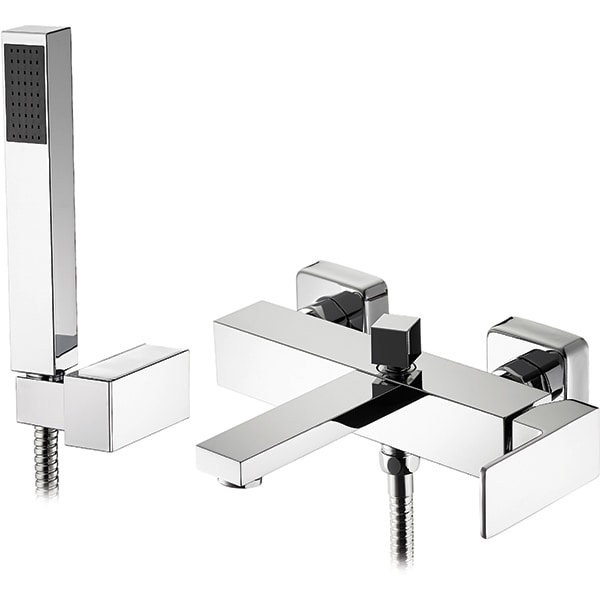 Set baterie cada si dus PYRAMIS Streto Plus, alama, gri