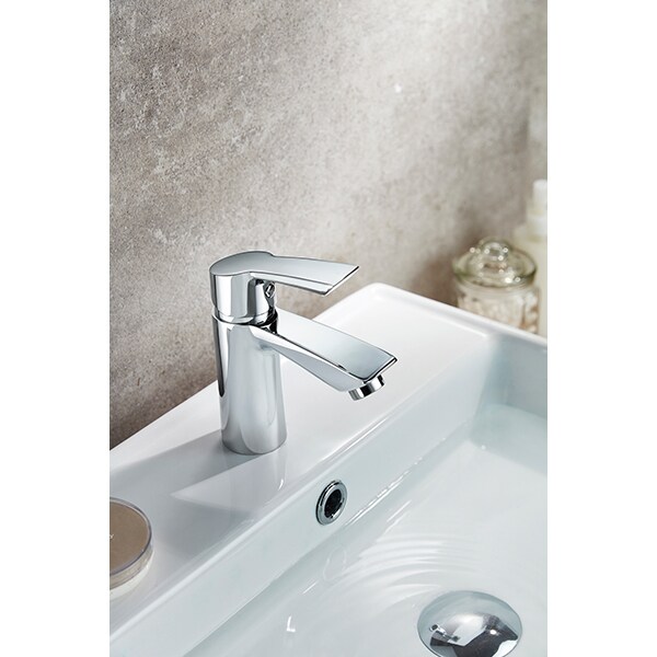 Baterie lavoar PYRAMIS Delicato Plus, alama, gri