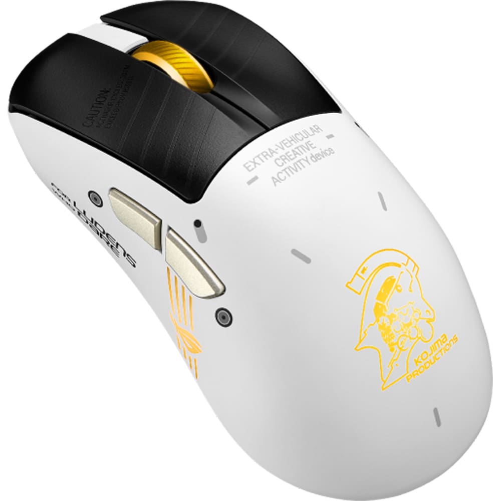 Mouse Gaming Wireless ASUS Rog Keris II Origin-KJP, 42000 dpi, alb