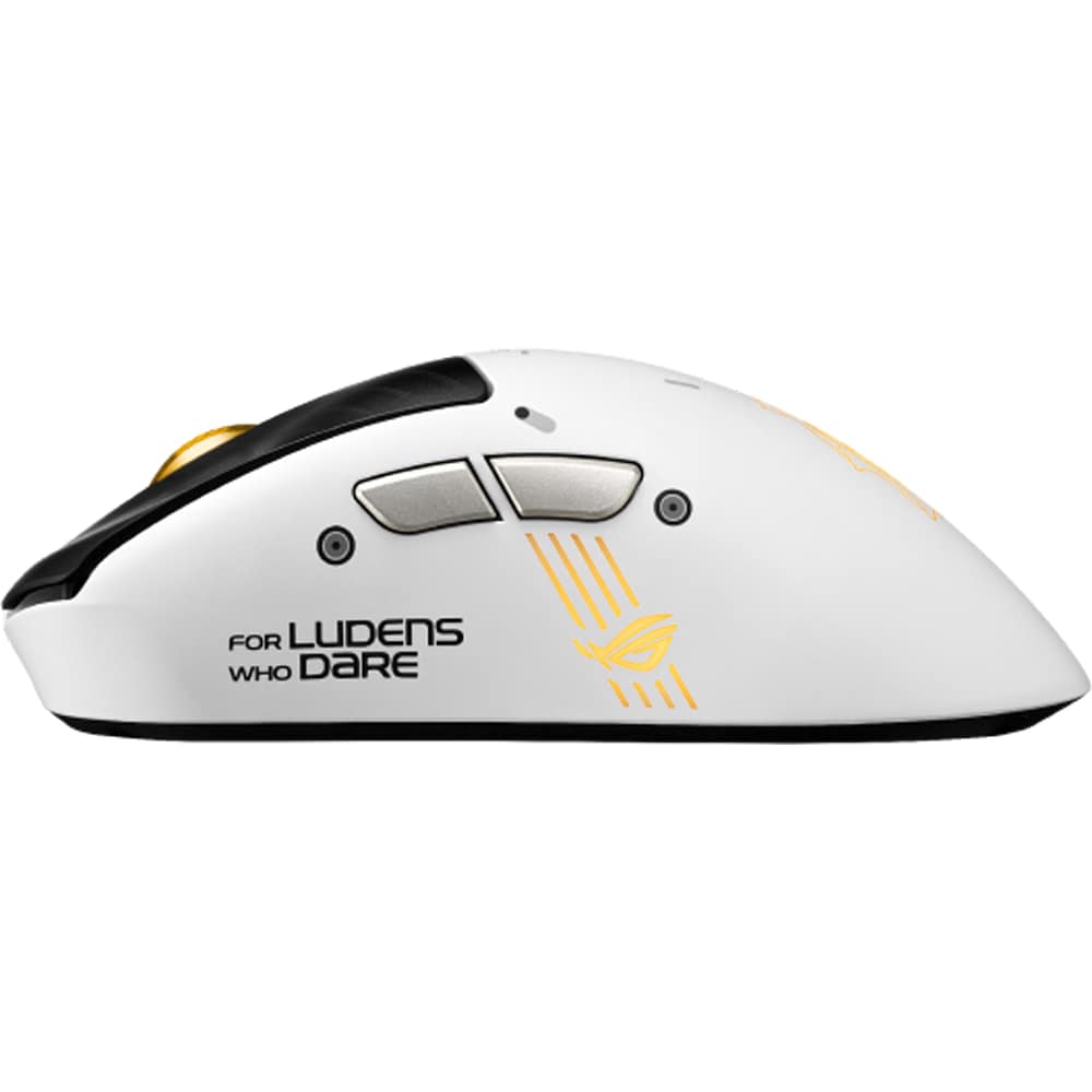 Mouse Gaming Wireless ASUS Rog Keris II Origin-KJP, 42000 dpi, alb
