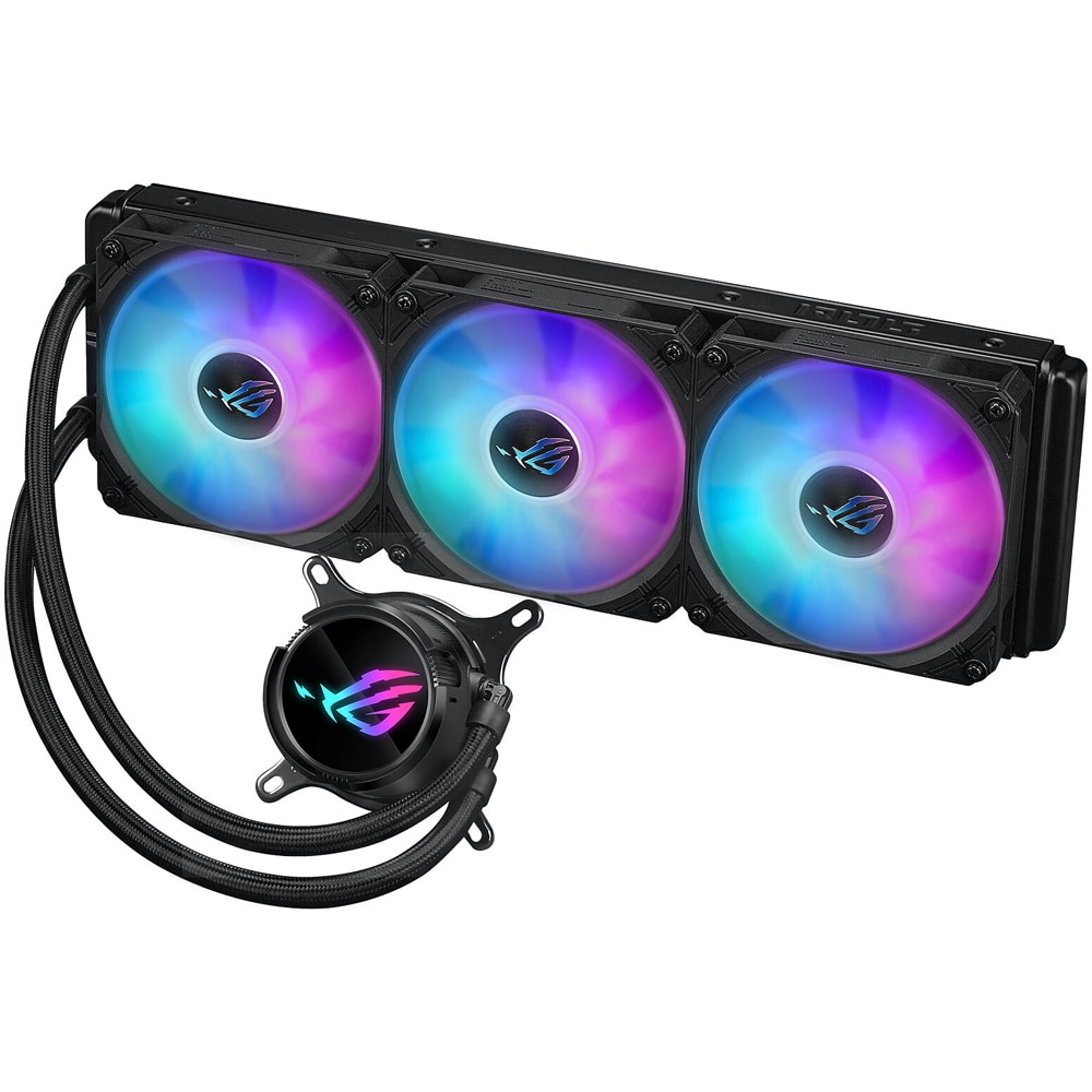 Cooler procesor cu racire lichida ASUS ROG STRIX LC III 360 ARGB, 3x120mm, 90RC00W1-M0UAY0