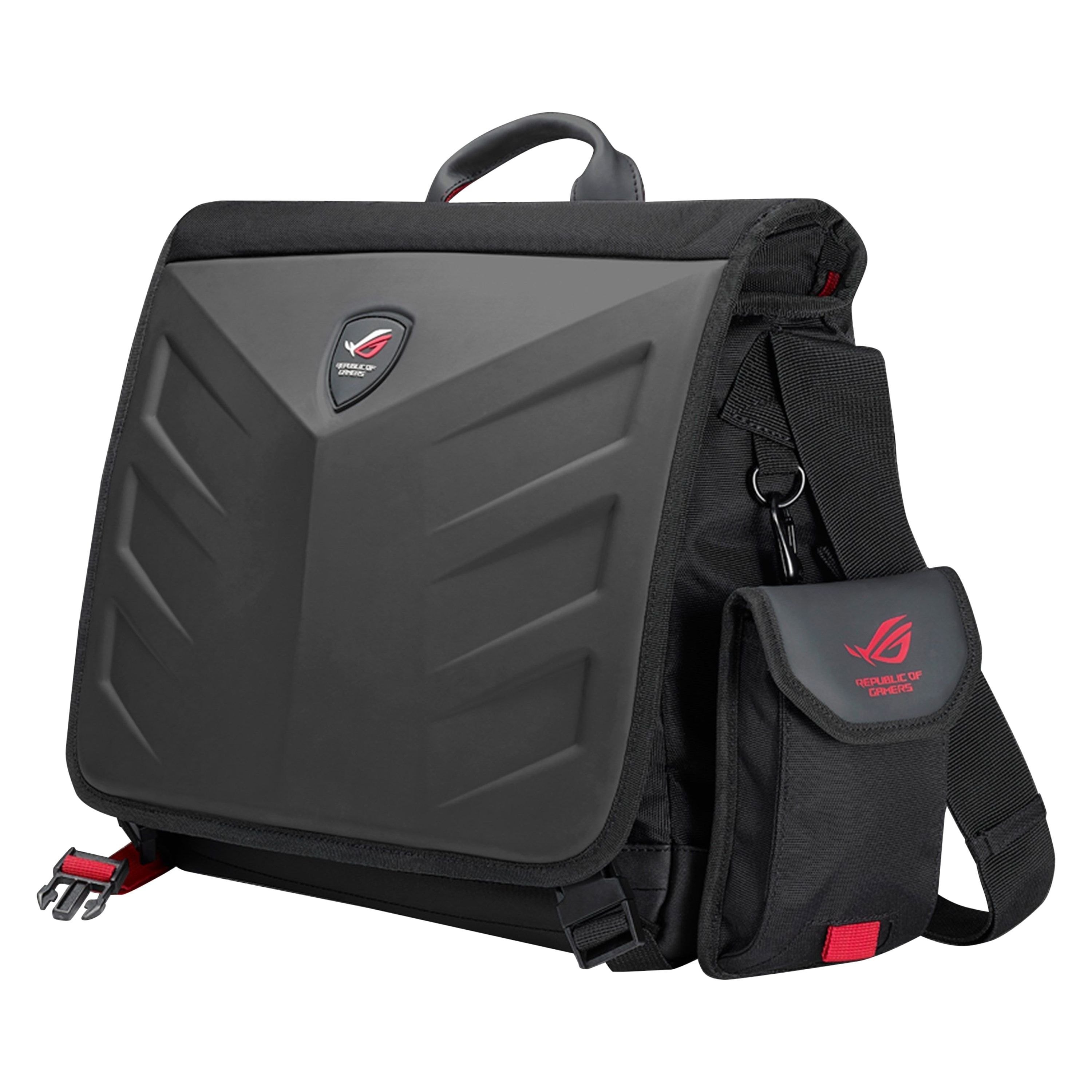 Geanta laptop ASUS ROG Ranger Messenger, 15.6", negru