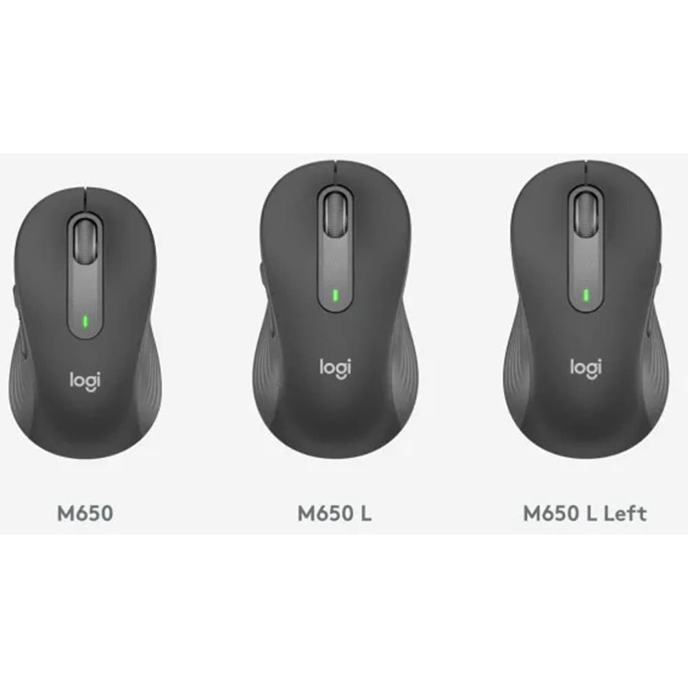 Set Gaming LOGITECH Signature M650 + Mouse Pad Studio, negru