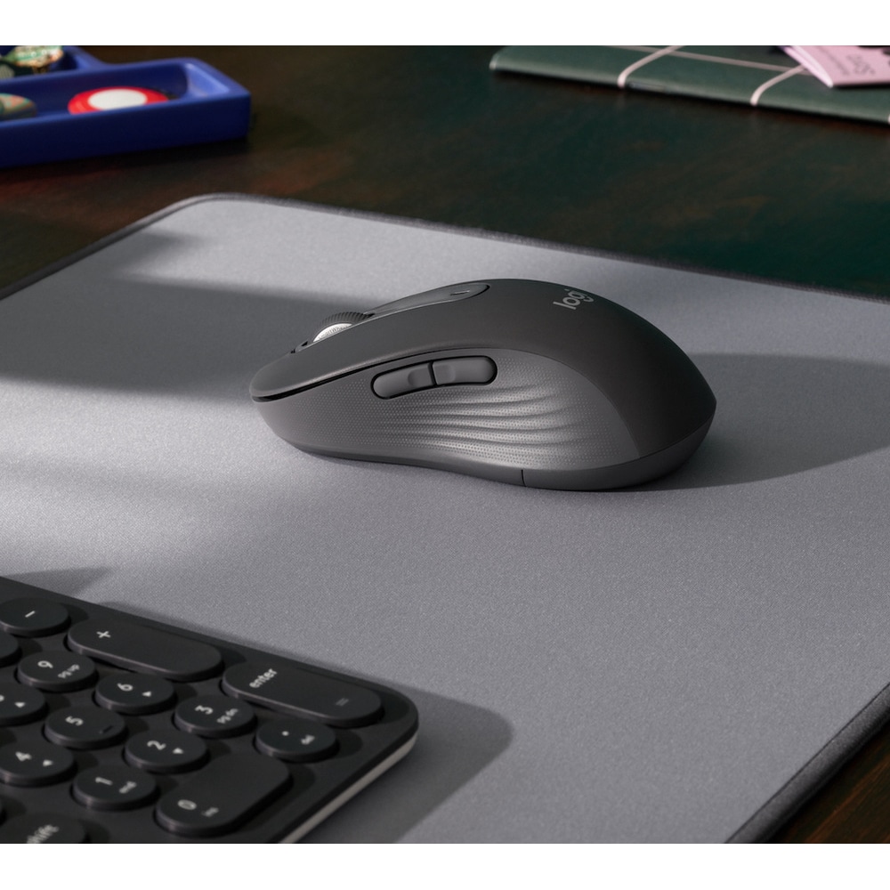 Set Gaming LOGITECH Signature M650 + Mouse Pad Studio, negru