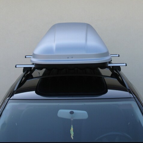 Portbagaj plafon FARAD Barracuda 400L, gri, 160cm