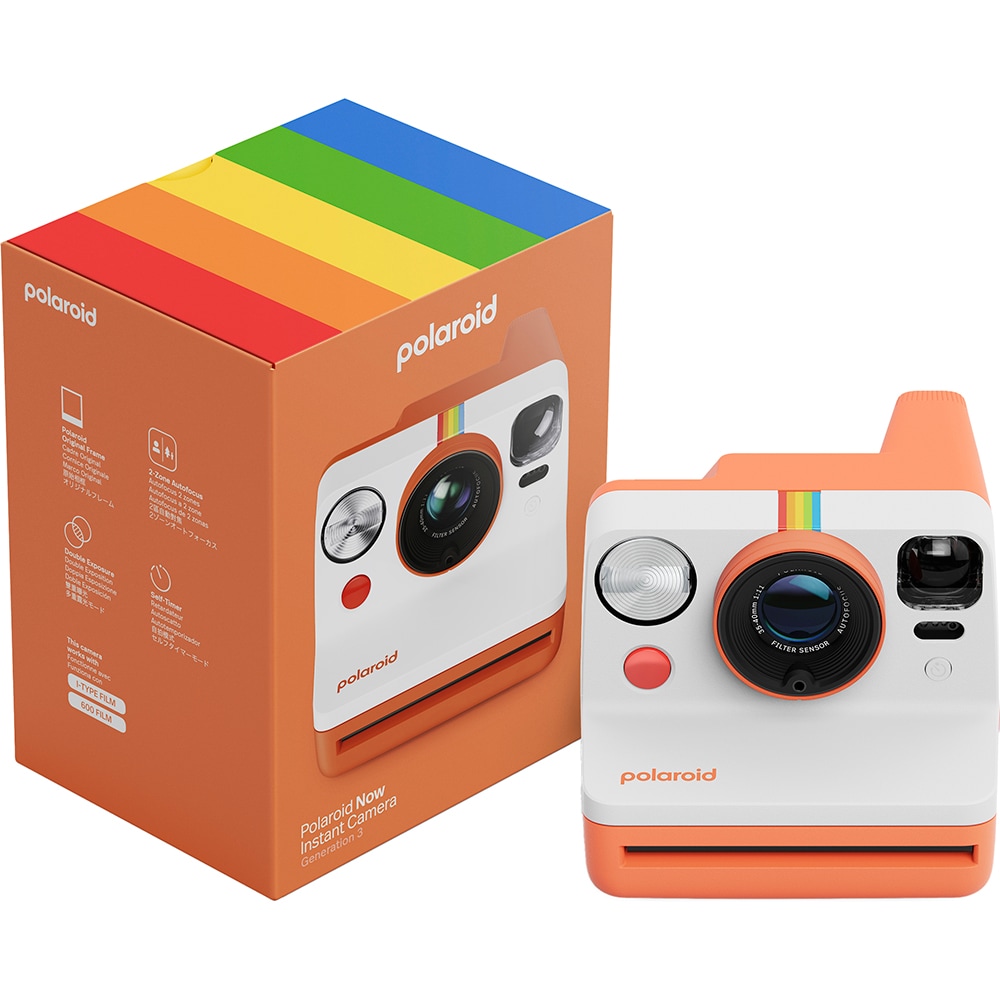 Aparat foto instant POLAROID Now Generation 3, corai