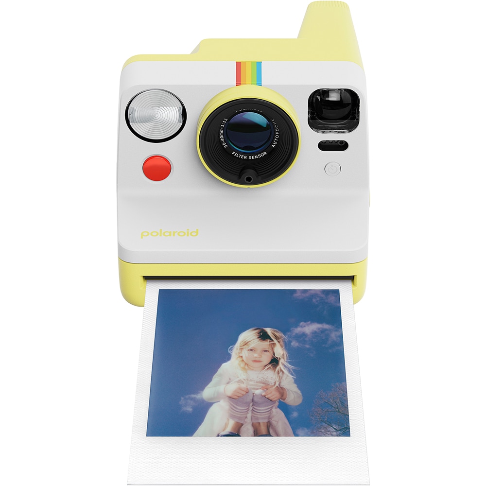 Aparat foto instant POLAROID Now Generation 3, galben