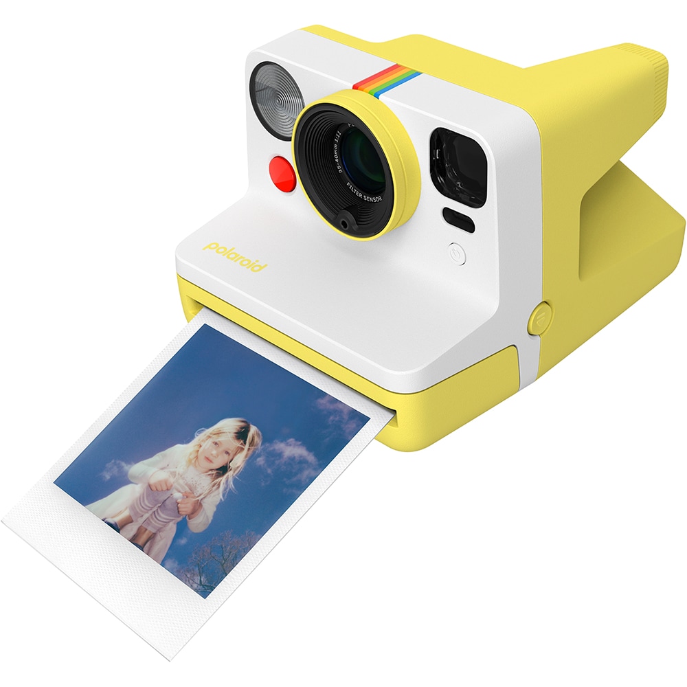 Aparat foto instant POLAROID Now Generation 3, galben