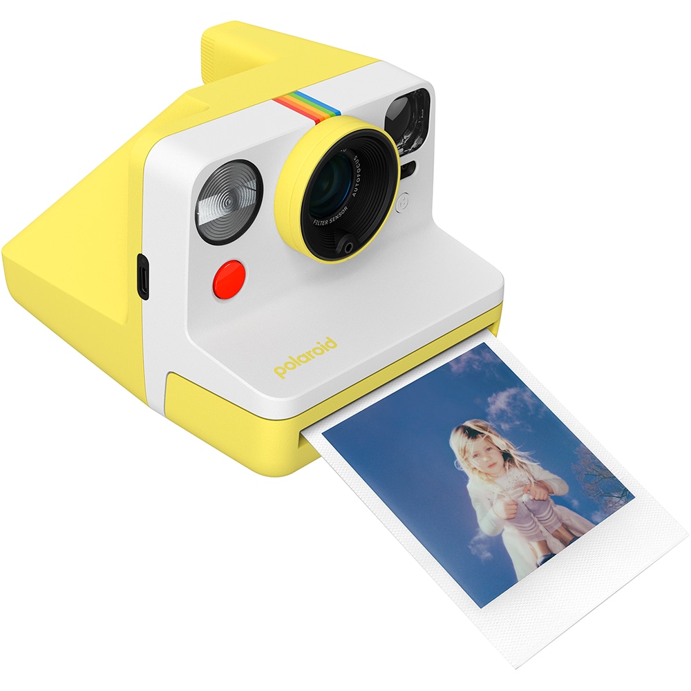 Aparat foto instant POLAROID Now Generation 3, galben
